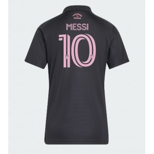 Inter Miami Lionel Messi #10 Jalkapallovaatteet Naisten Vieraspaita 2026-27 Lyhythihainen